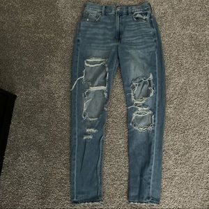 american eagle mom jeans